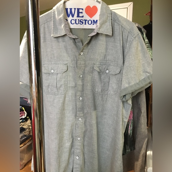 Mens grey  -p d & c - Shirt - Picture 12 of 13